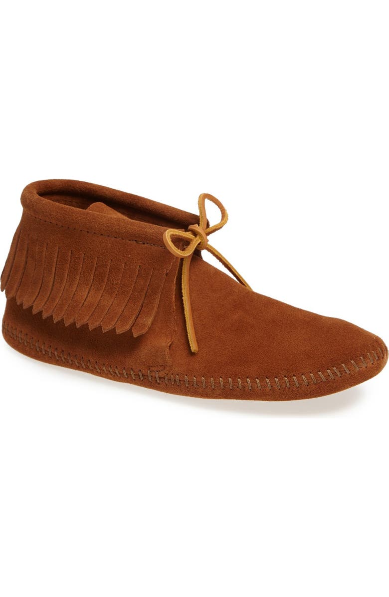 Minnetonka Fringe Boot, Main, color,