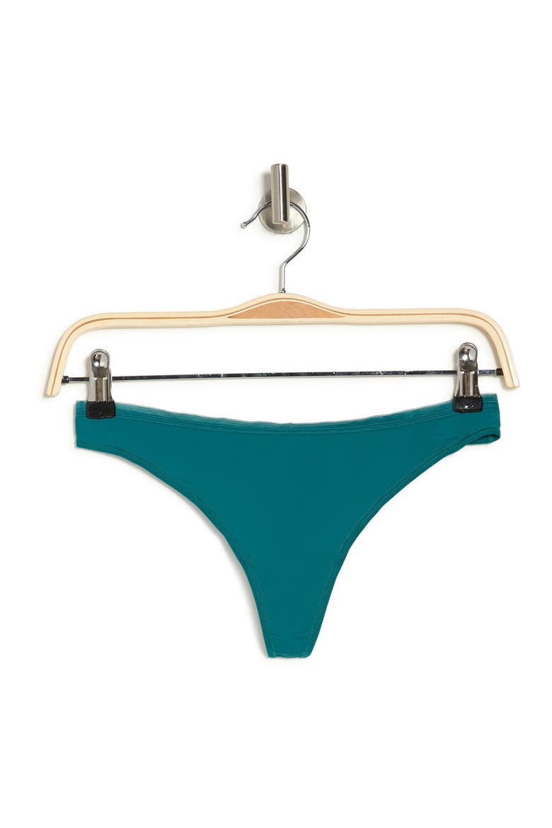 The No-Show Thong, Alternate, color, RICH TEAL
