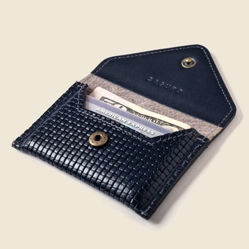 Casupo Mini Envelope Wallet With Rfid Protection In Blue