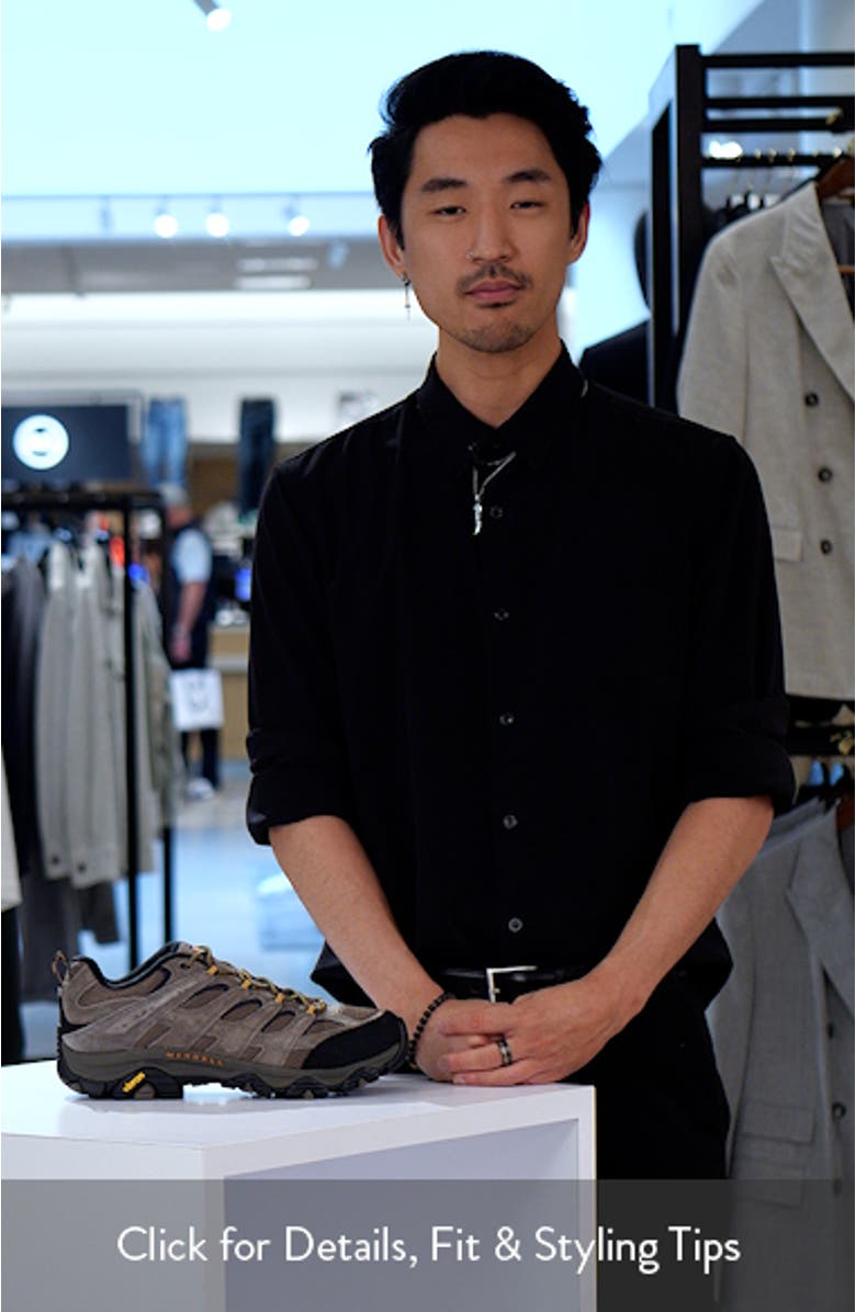 Moab 3 Wide Hiking Shoe, sales video thumbnail