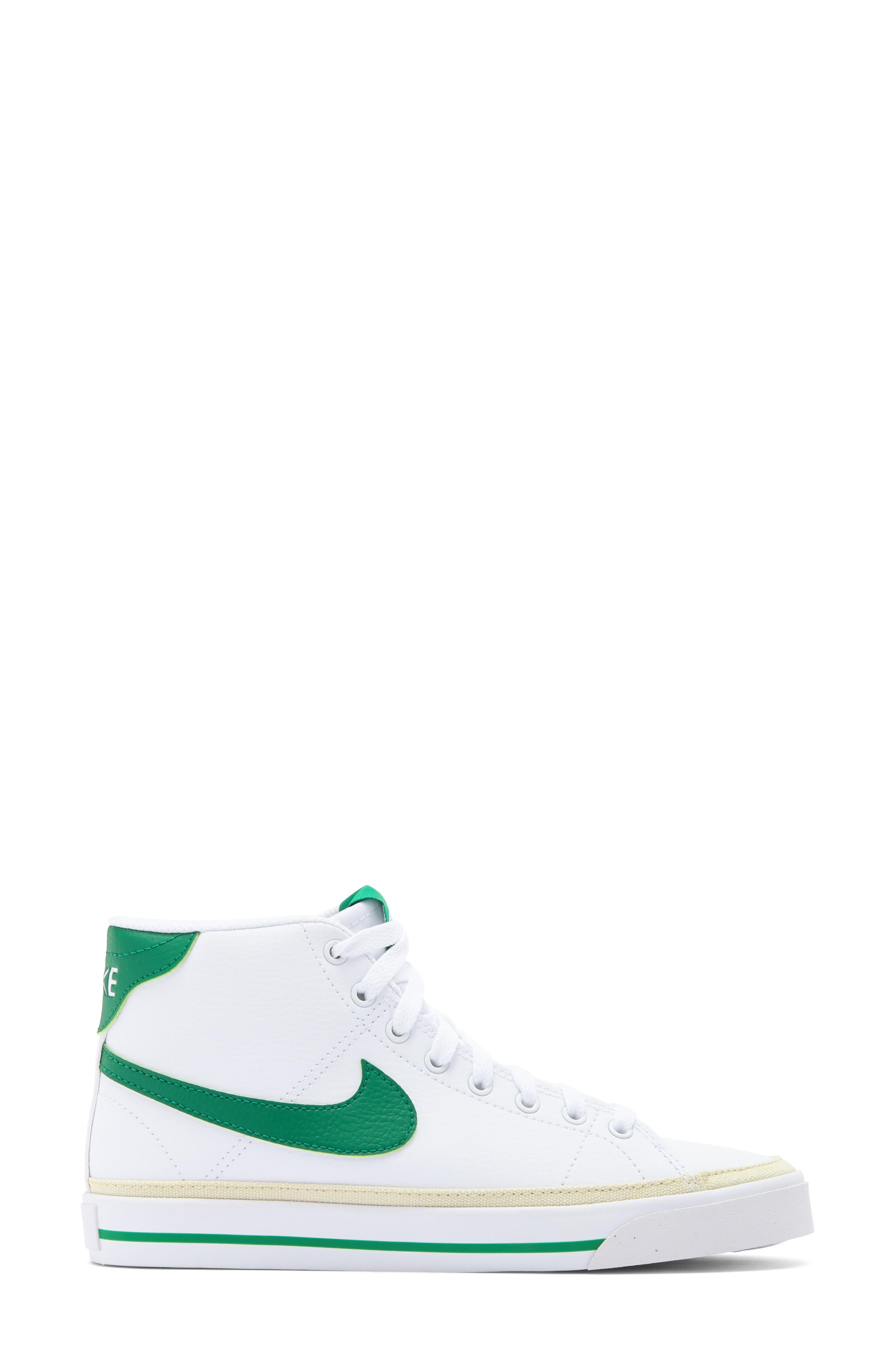 Nike Court Legacy Mid Top Sneaker, Alternate, color, White/ Malachite