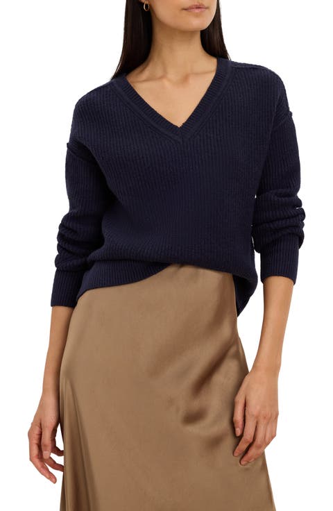 Cozy Cottage V-Neck Sweater