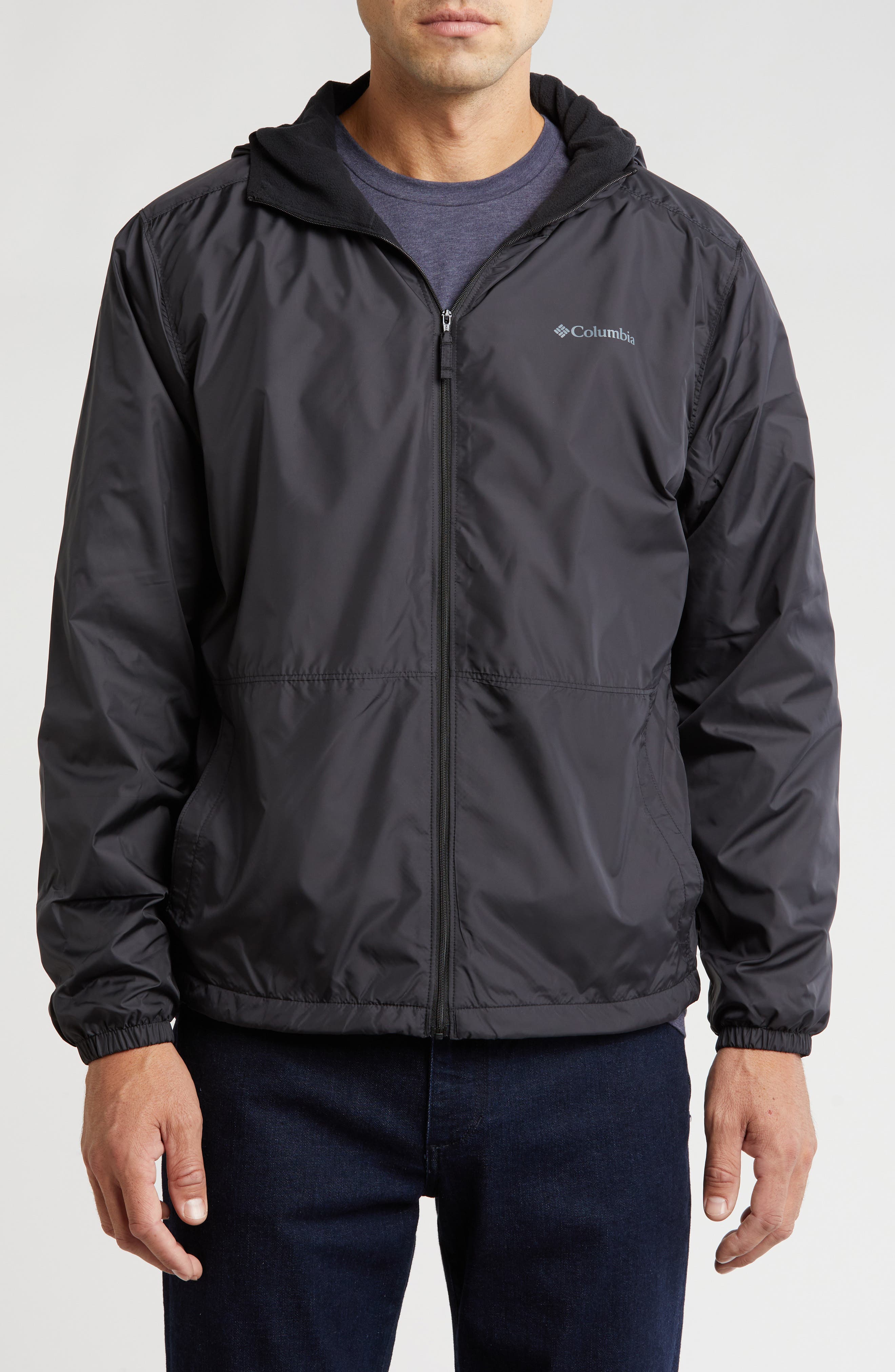 Columbia Center Ridge II Lined Windbreaker Jacket