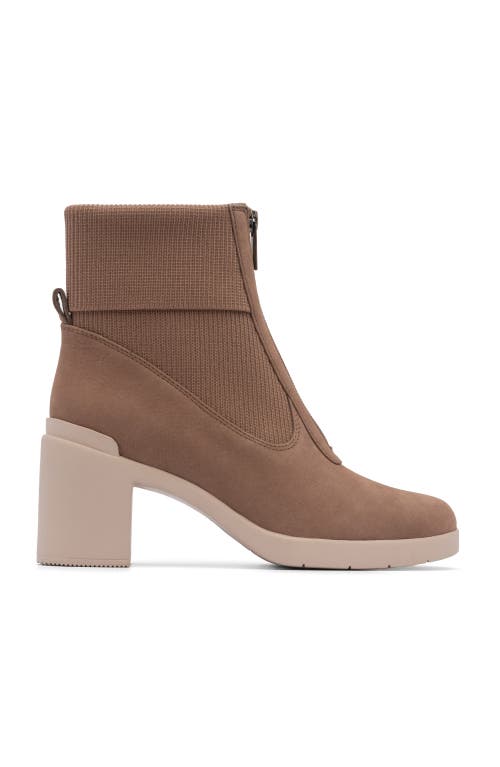 Abeo Metropolis Zip Boot In Beige - Regular