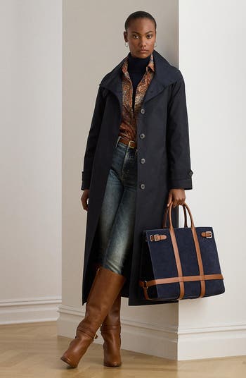 Stand Collar Trench Coat
