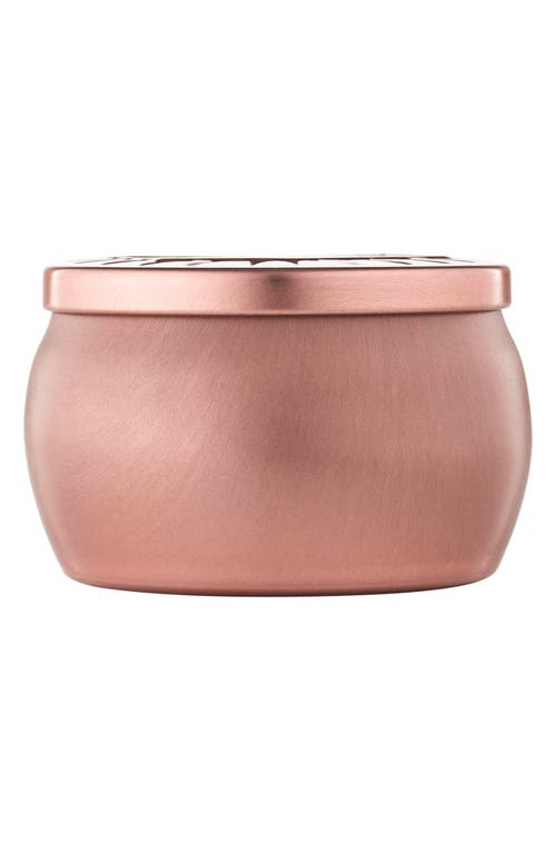 Voluspa Sparkling Rose Mini Tin Candle In Pink