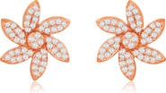 SUZY LEVIAN DIAMONDS 14K Gold Diamond Flower Stud Earrings - 0.20ct.