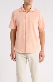Tommy Bahama Bahama Coast Sintra Stripe IslandZone® Short Sleeve Button-Up Shirt