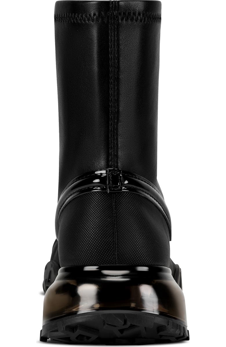 DKNY Karber Zip Bootie, Alternate, color, Black