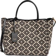 Kate Spade New York spade flower jacquard tote