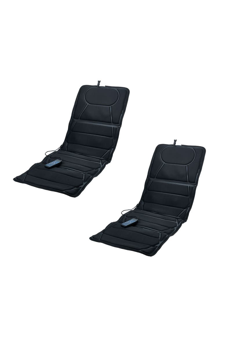 PURSONIC Full-Body Massage Mat with Heat 2 pack, Main, color, Black