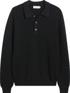 CASUAL FRIDAY Milano Long Sleeve Polo Sweater