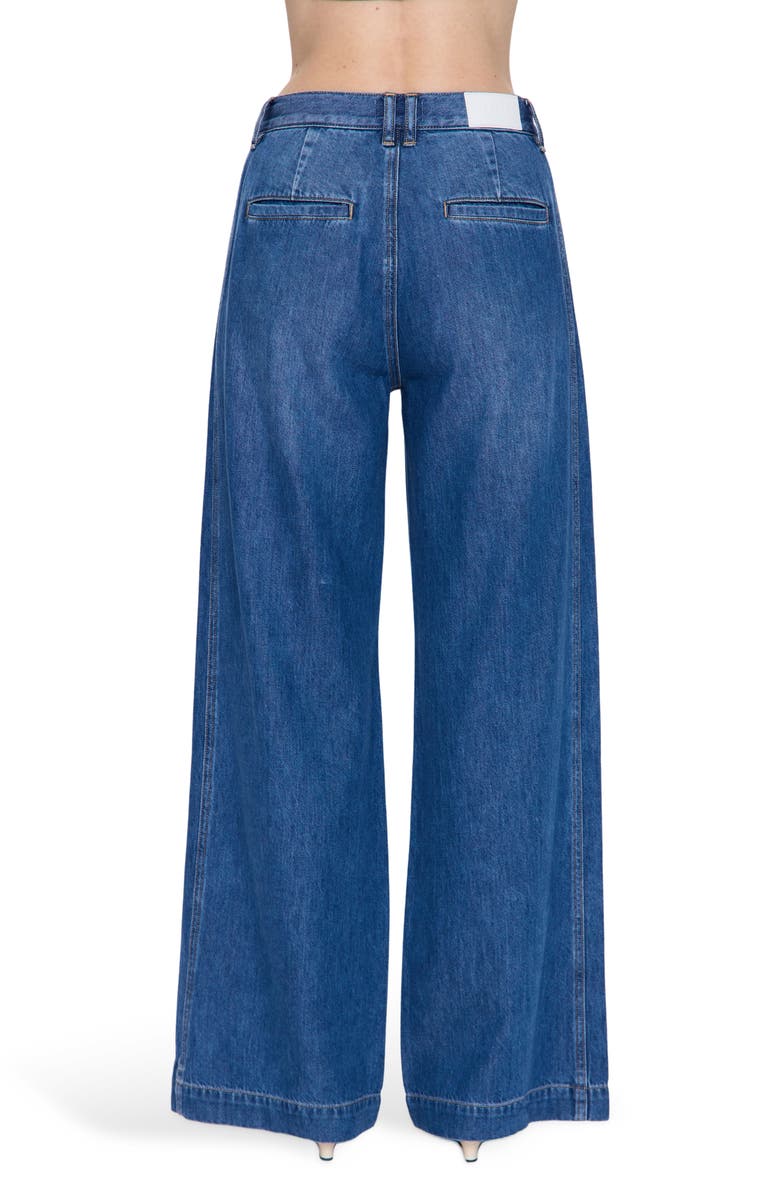 Pistola Jadyn High Waist Wide Leg Jeans, Alternate, color, Imagine