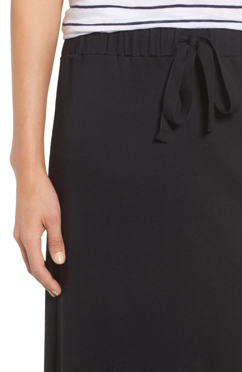 Caslon<sup>®</sup> High/Low Cotton Blend Utility Skirt, Alternate, color,