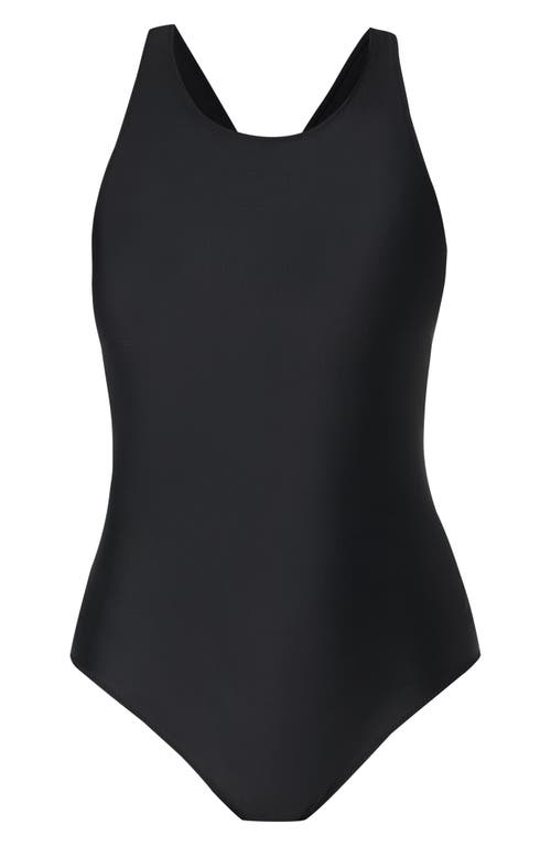 Shop Sweaty Betty Hydropower Performance One-piece Swimsuit In Black