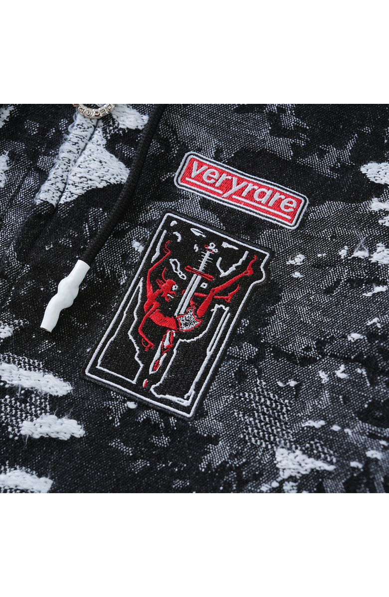 VERYRARE Devil Slayer Hoodie, Alternate, color, Black