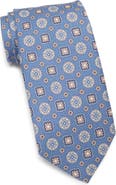 David Donahue Medallion Silk Tie