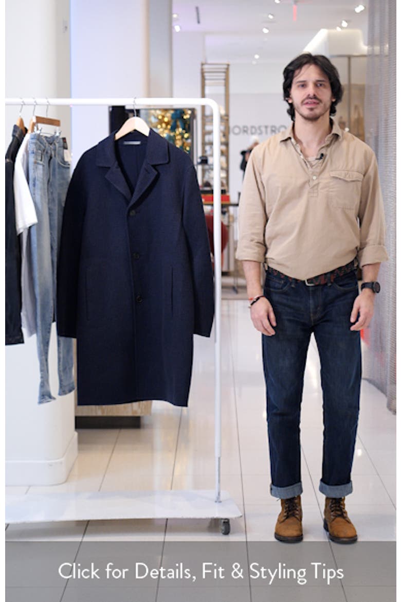 Double Face Wool & Cashmere Topcoat video
