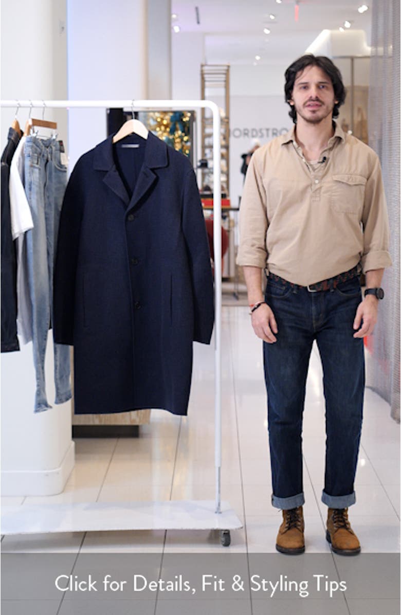 Double Face Wool & Cashmere Topcoat, sales video thumbnail