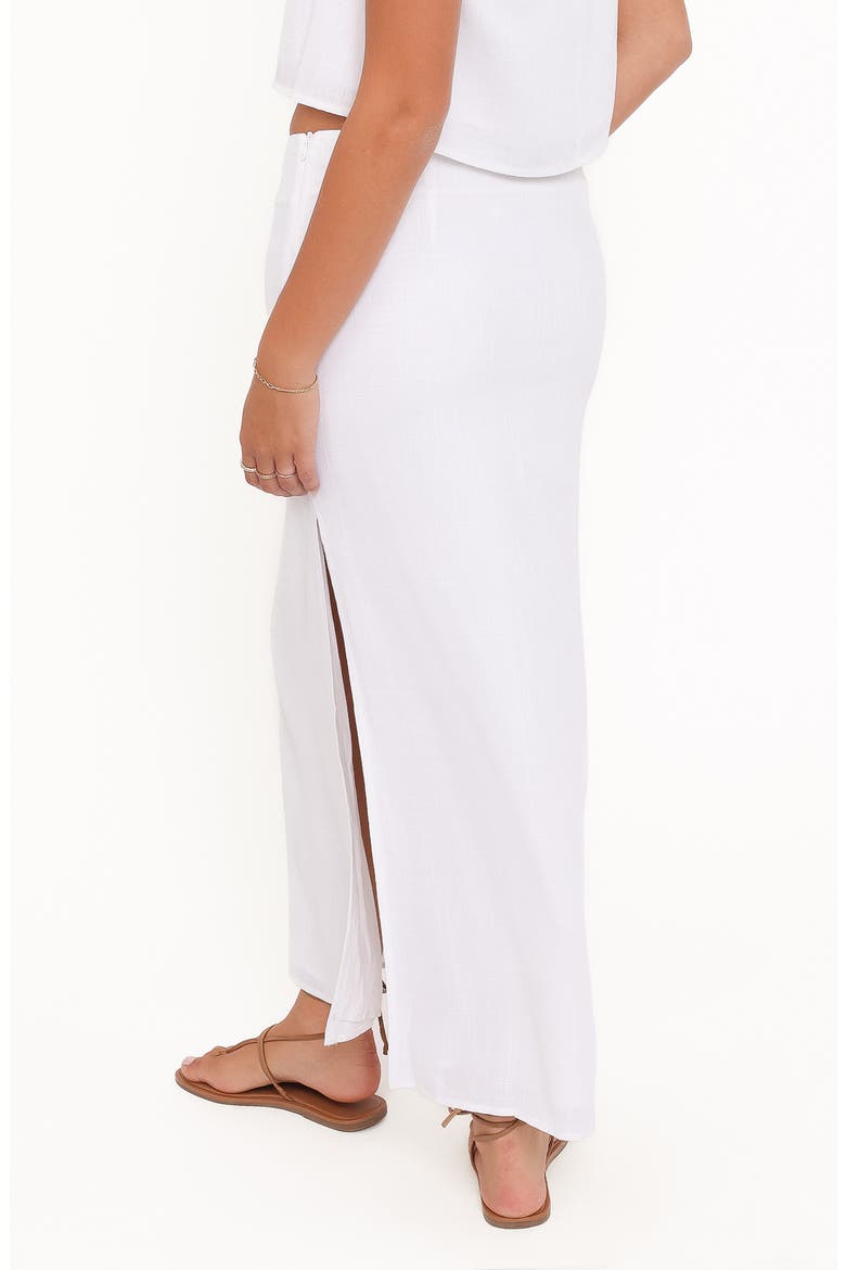 Madison Maxi Skirt, Alternate, color, WHITE