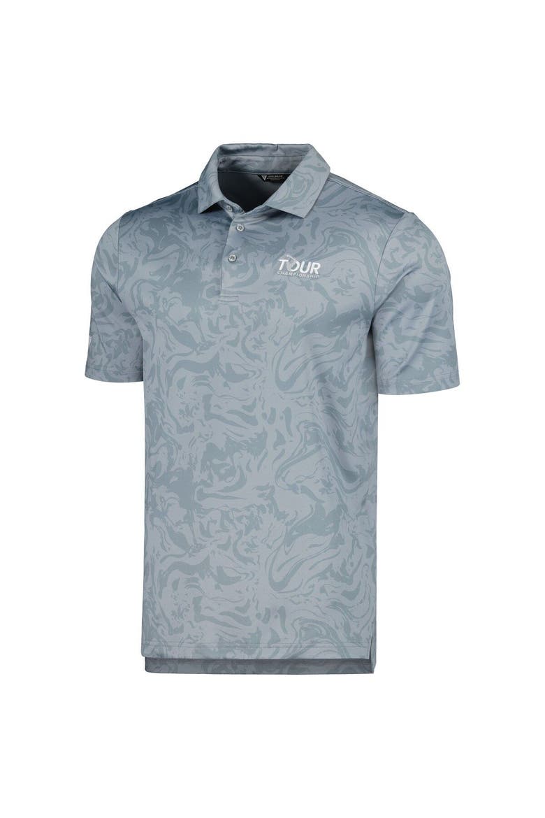 Men's Levelwear Gray TOUR Championship Tilt Polo, Alternate, color, Gray