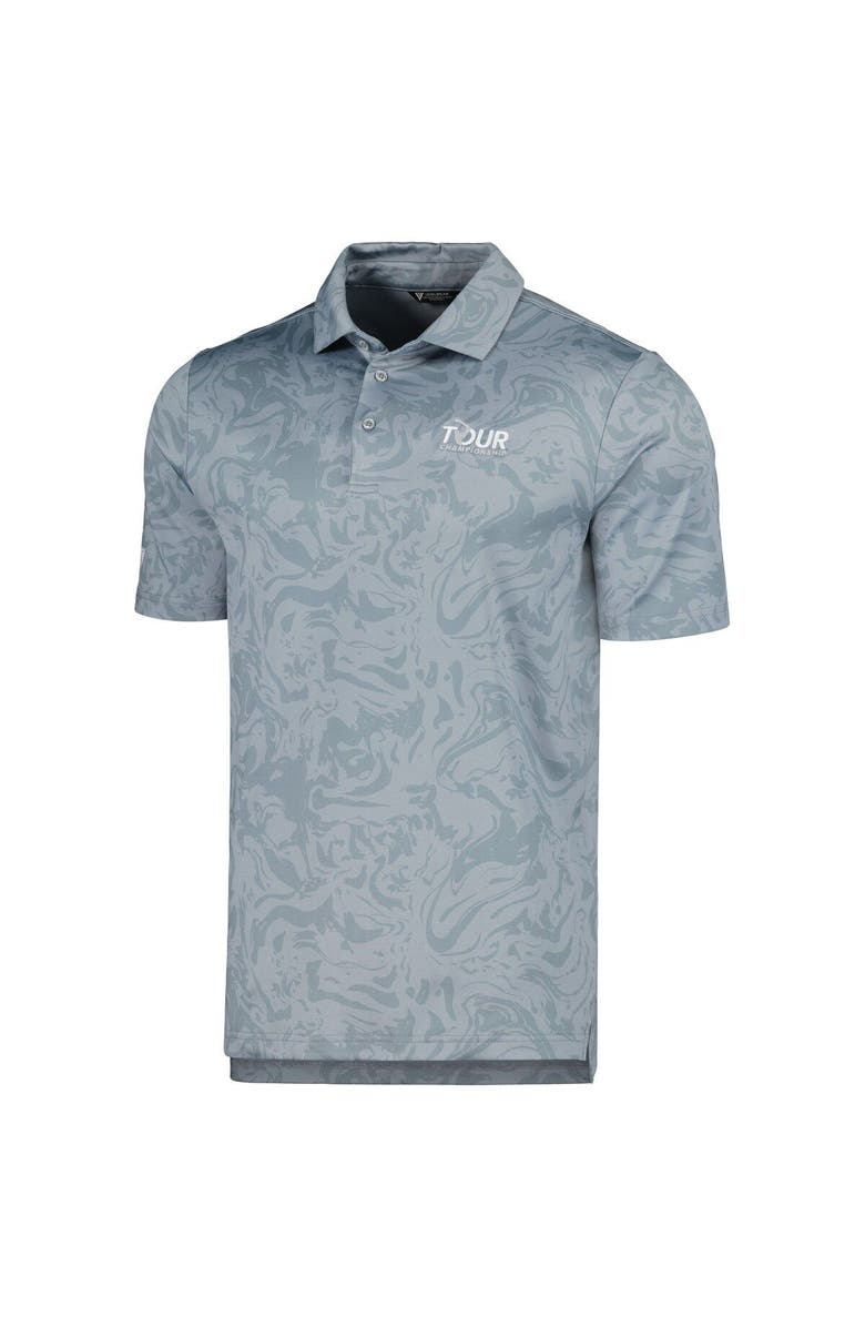 LEVELWEAR Men's Levelwear Gray TOUR Championship Tilt Polo, Alternate, color, Gray