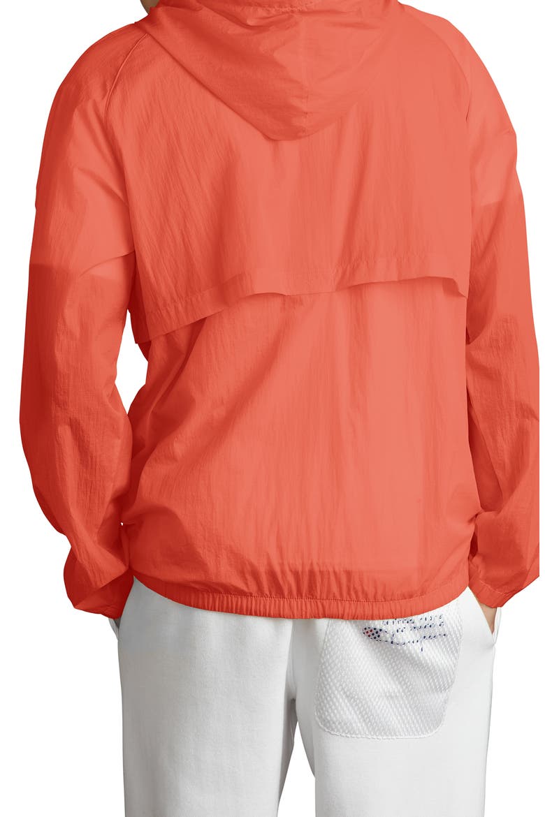 Manorak Packable Jacket, Alternate, color, GROOVY PAPAYA