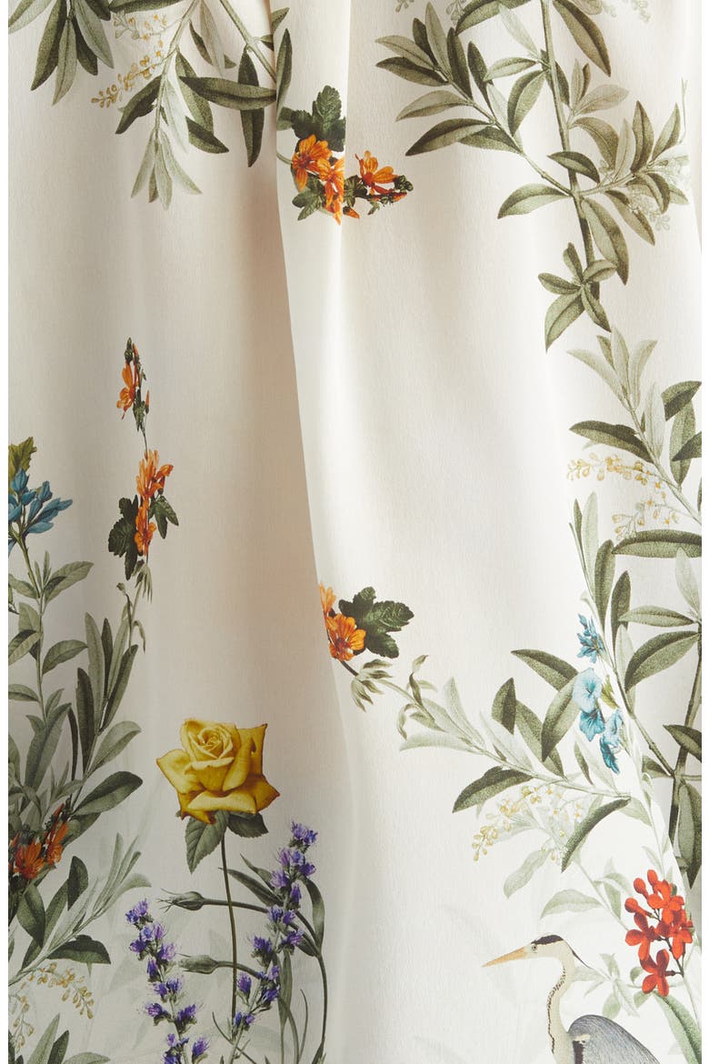 Willa Silk Top, Alternate, color, DESERT SPRIGS VANILLA