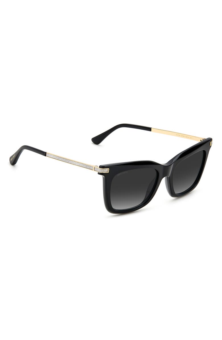 Jimmy Choo 52mm Cat Eye Sunglasses, Alternate, color,