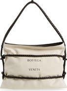 Bottega Veneta Quadronna Canvas & Leather Tote