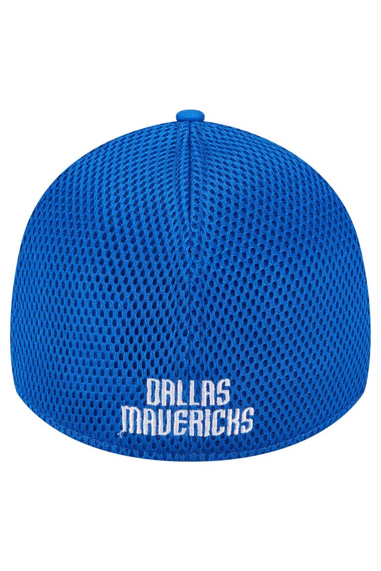 Men's New Era  Blue Dallas Mavericks Subtle Camo 39THIRTY Flex Hat, Alternate, color, Blue