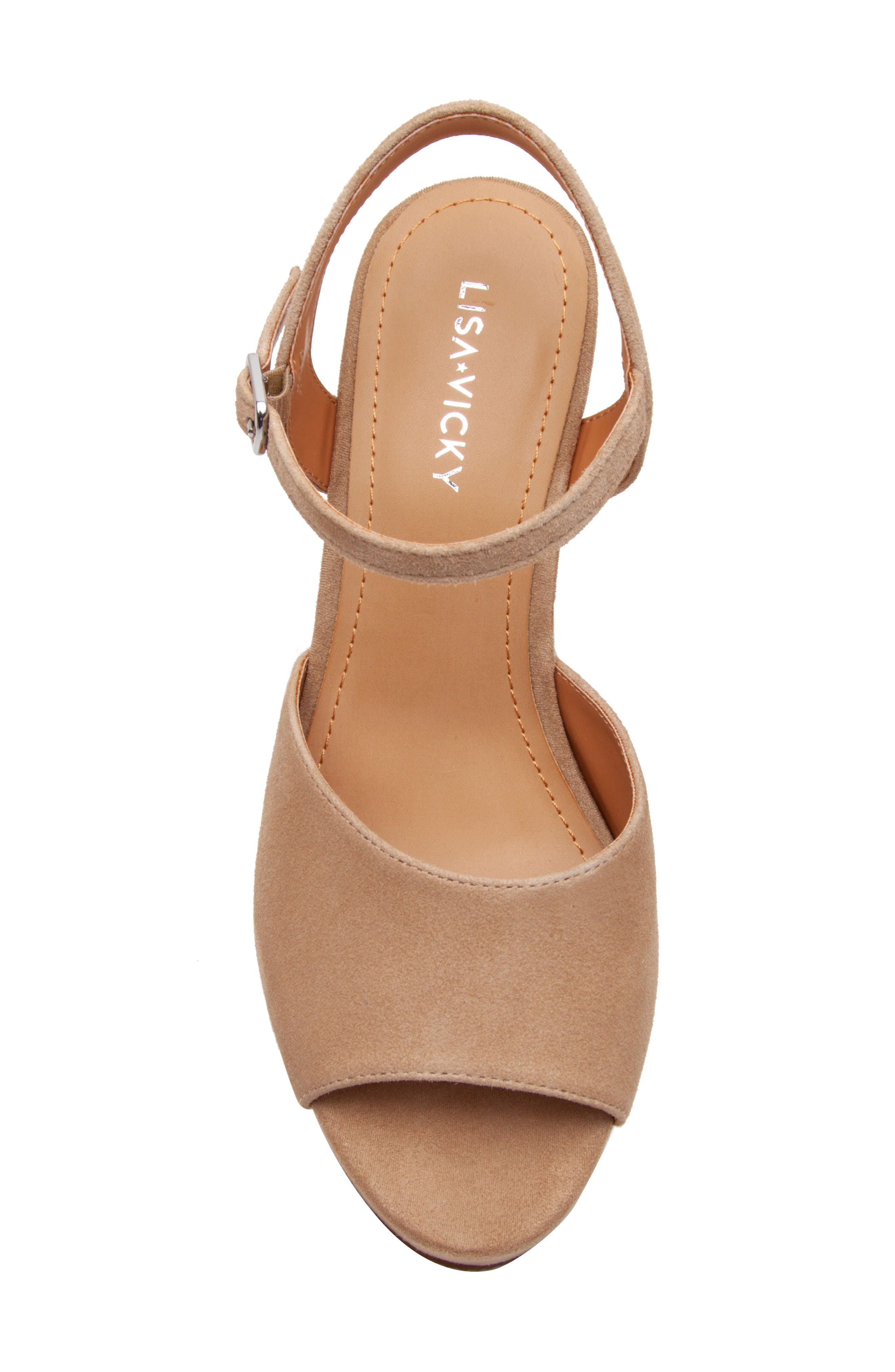 Lisa Vicky Jig Platform Sandal, Alternate, color, 