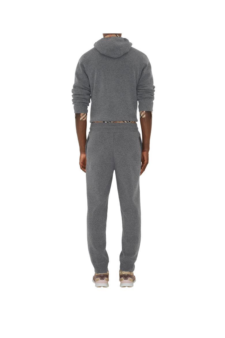 Cashmere Blend Jogging Pants, Alternate, color, Grey