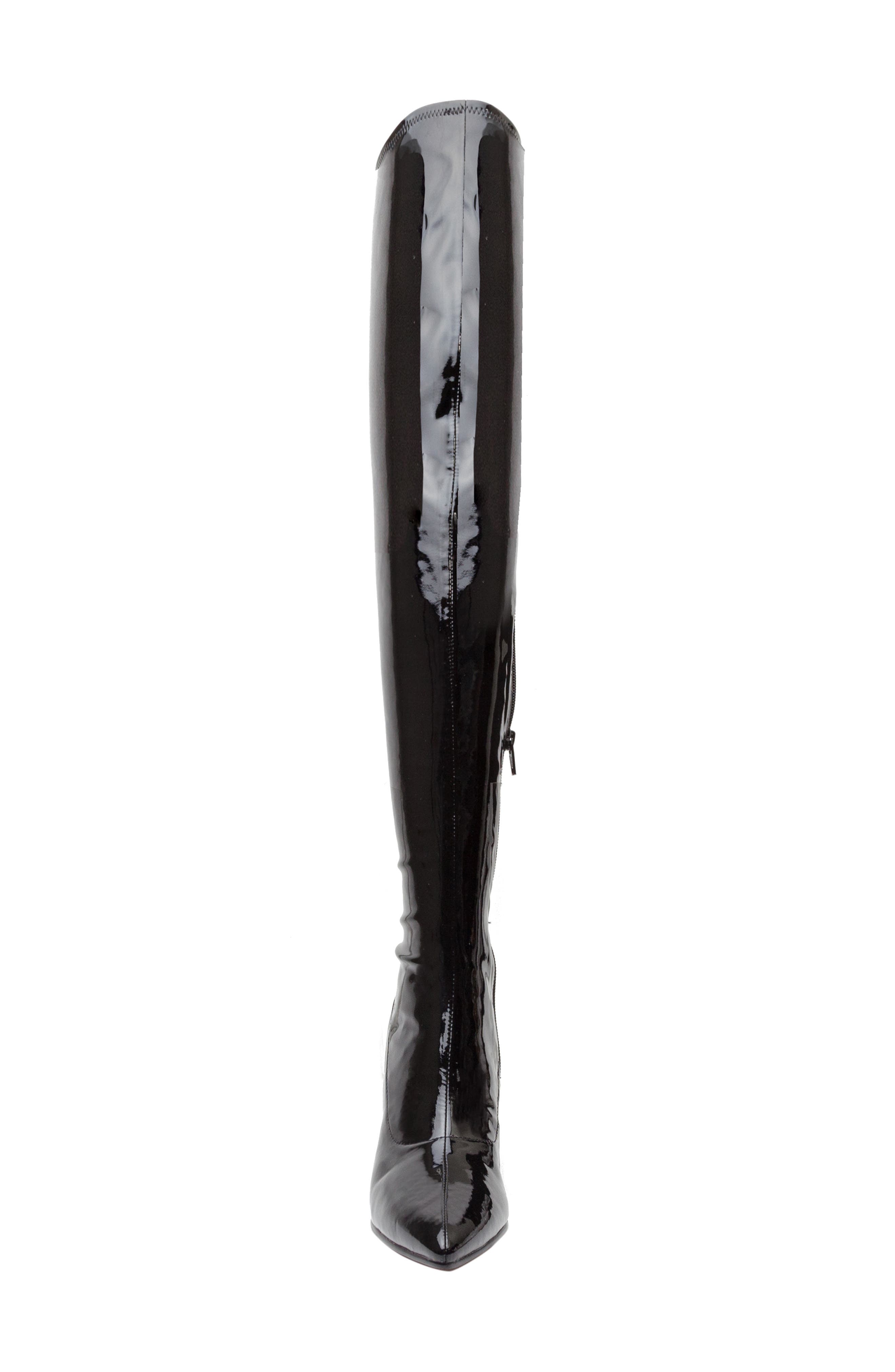 Above Over the Knee Boot, Alternate, color, BLACK PATENT