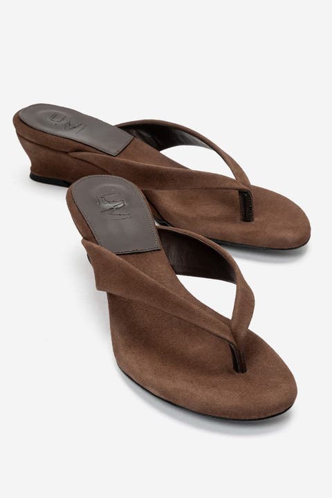 Vanessia Thong Wedge Sandal