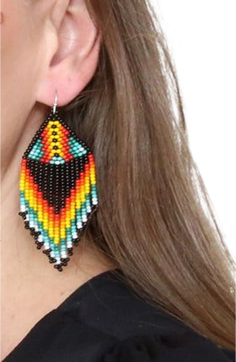 Fosterie Bellini Embera Earrings, Alternate, color, Bellini