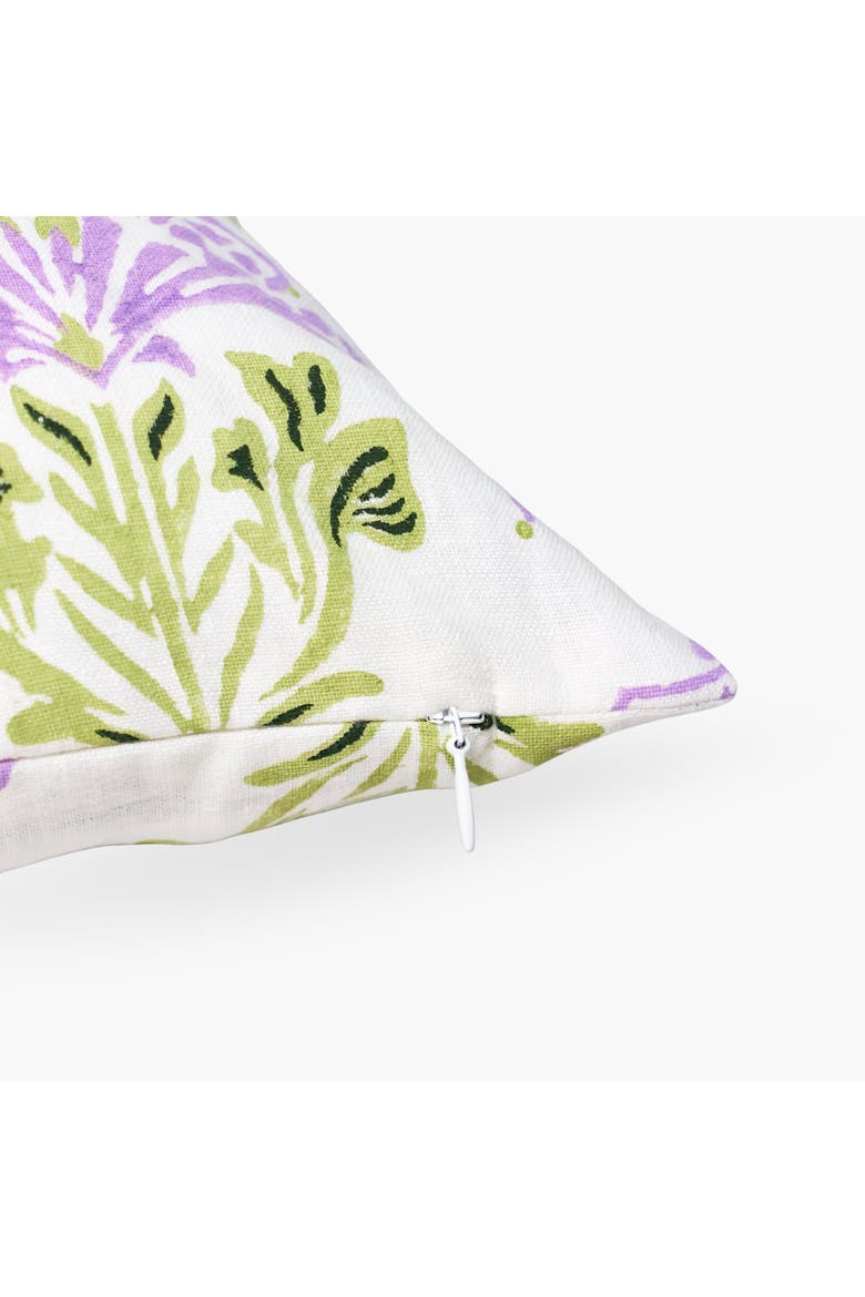 Soma - Lumbar Linen Throw Pillow Cover, Alternate, color, Lavender