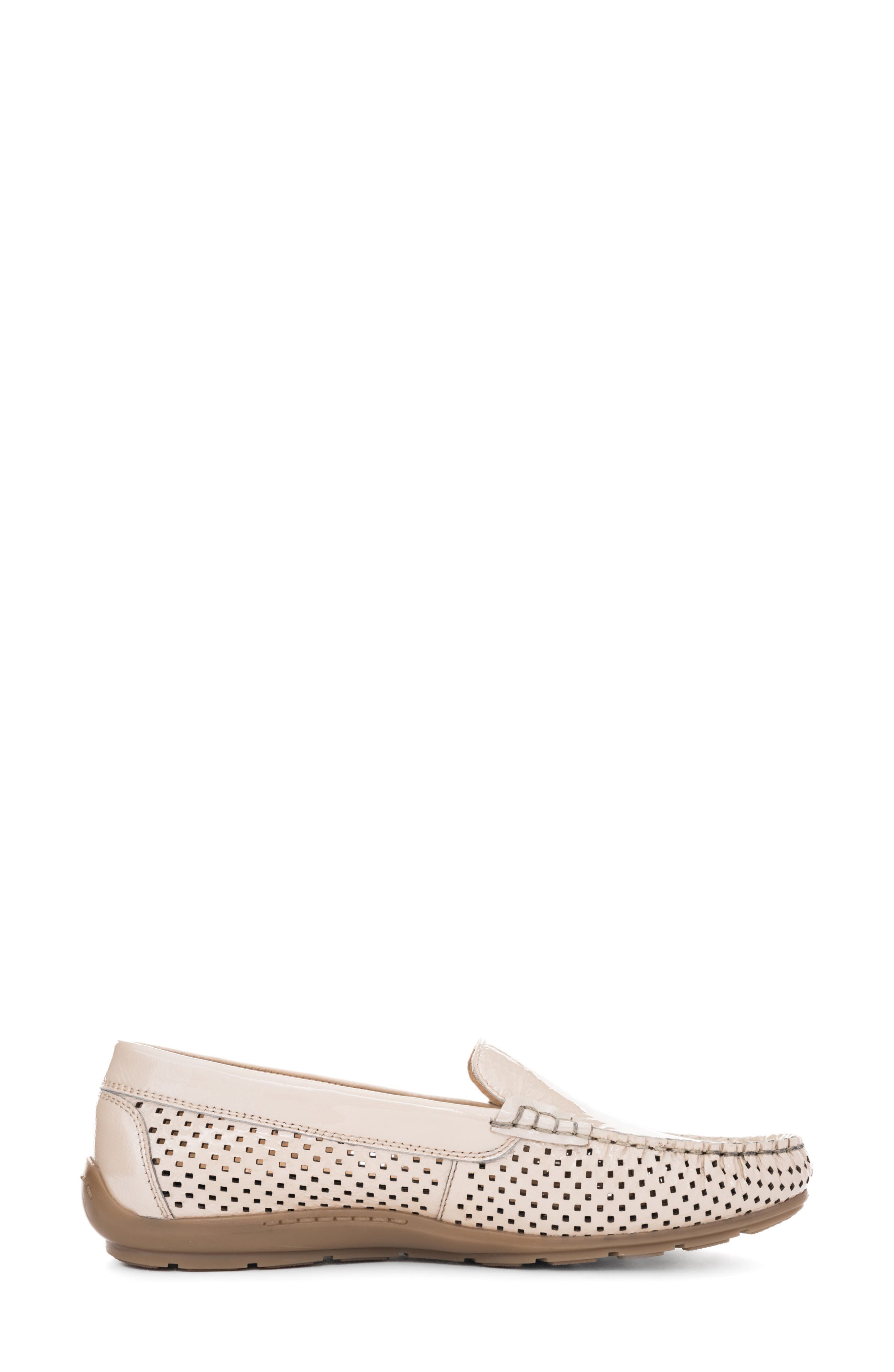 ara Amarillo Perforated Loafer, Alternate, color, Shell