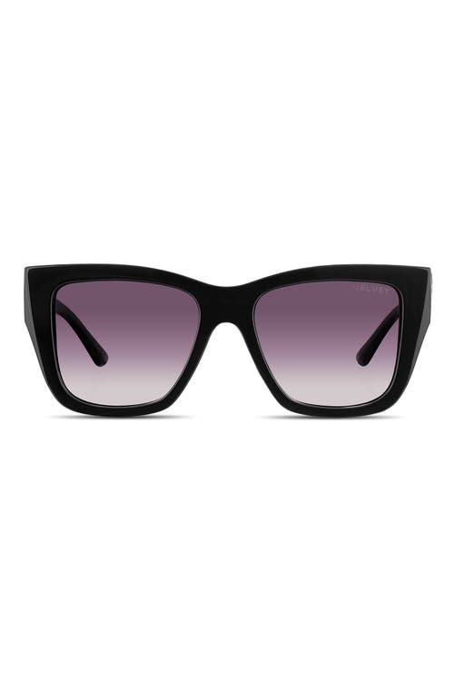 Velvet Eyewear Marsha Sunglasses in Black 