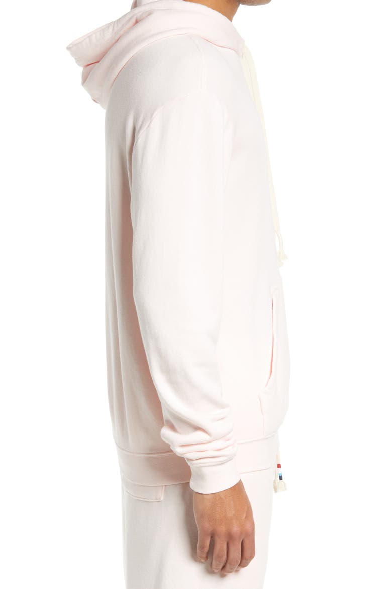 Waves Fleece Hoodie, Alternate, color, HAZE