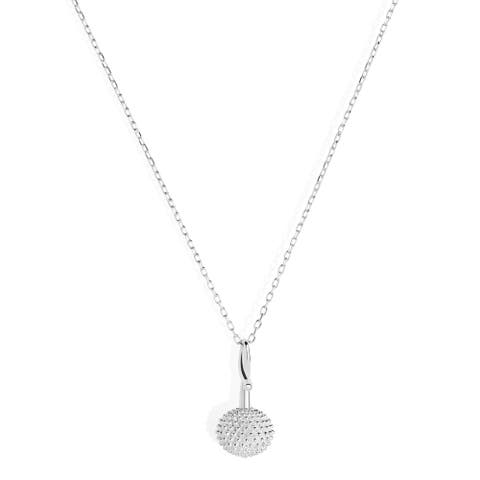 Pom Pom Pendant Necklace