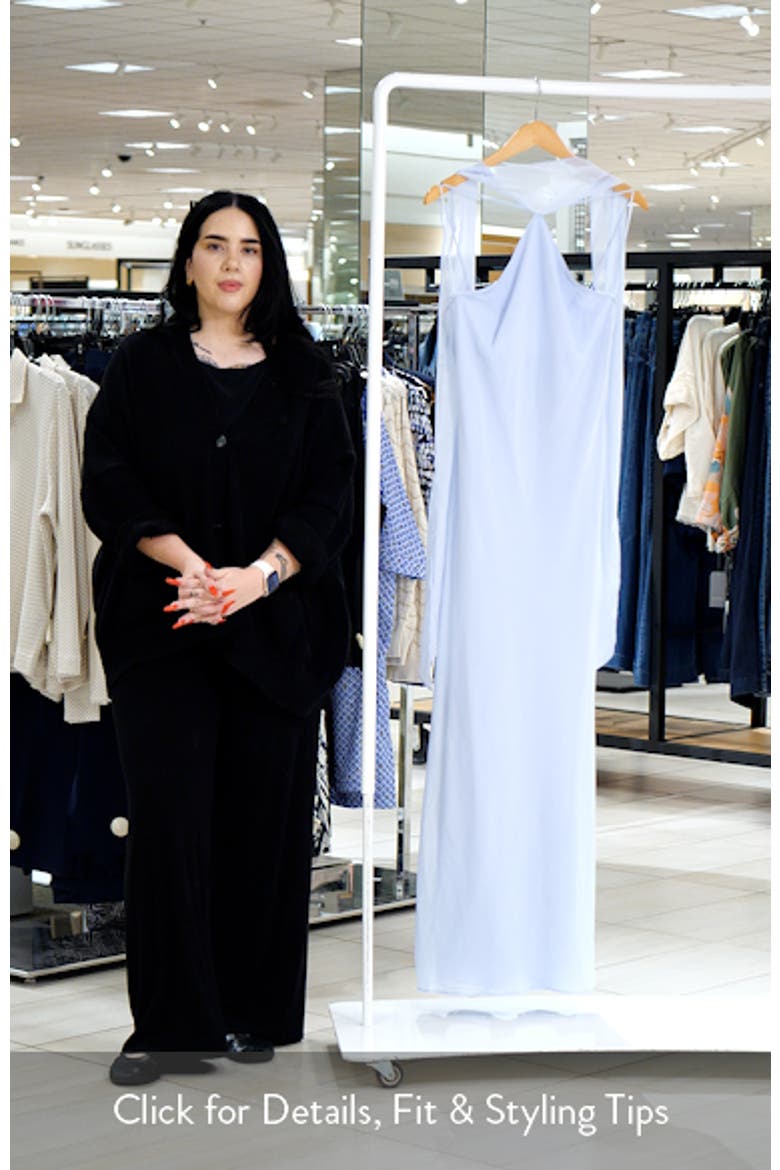 Ashton Halter Neck Chiffon Gown video