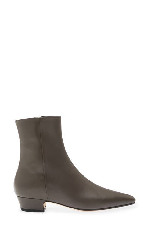 Lilia Leather Bootie