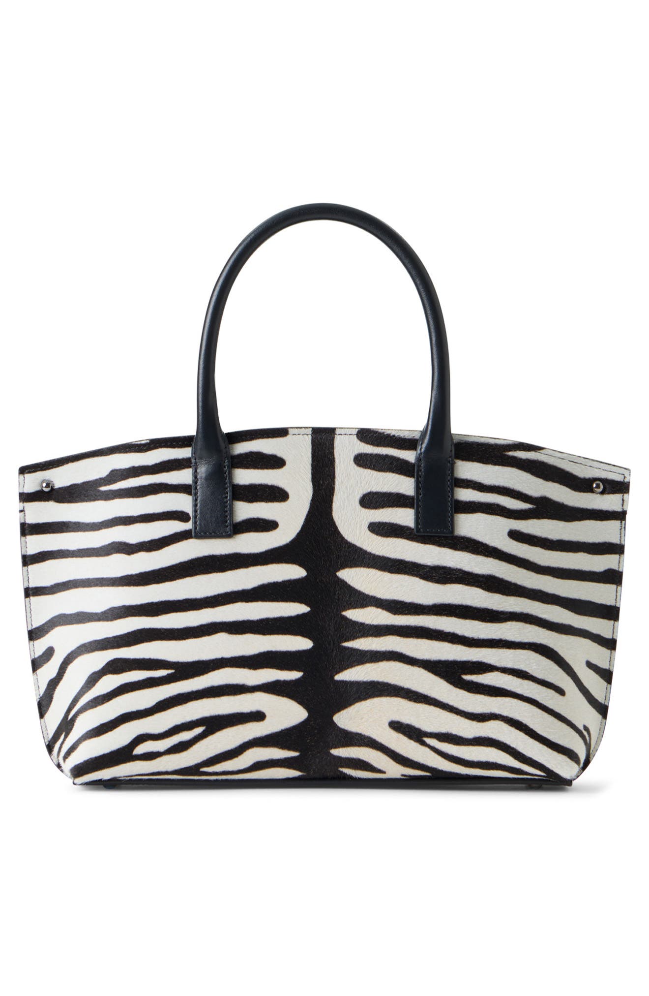 Little AI Convertible Tote, Alternate, color, ZEBRA STRIPES SMALL