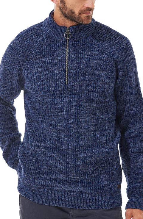 Horseford Wool Half-Zip Sweater