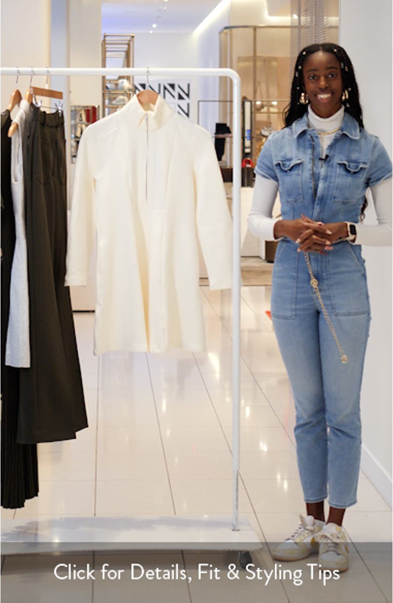 Krysta Long Sleeve Turtleneck Dress, sales video thumbnail