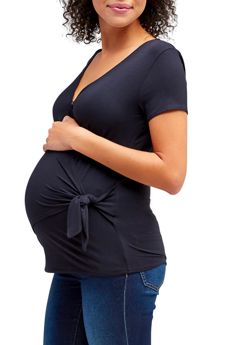 Nom Maternity Pia Maternity/Nursing Top, Alternate, color,