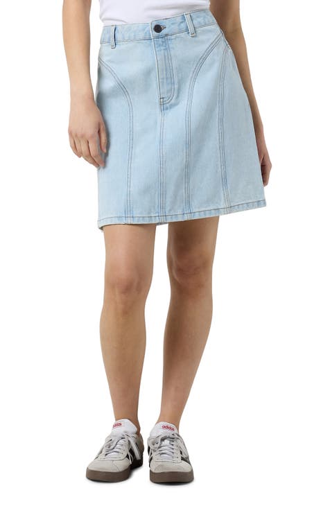 Elena Denim Miniskirt