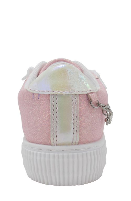Jellypop Kids' Addyson Charm Sneaker In Pink