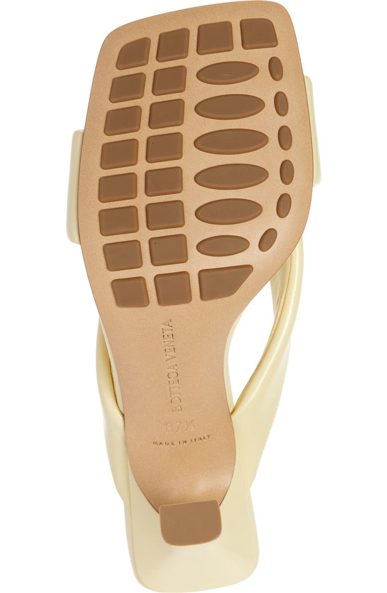 Bottega Veneta Riva Crossover Strap Sandal, Alternate, color, Camomile